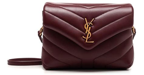borsa yves saint laurent bordeaux